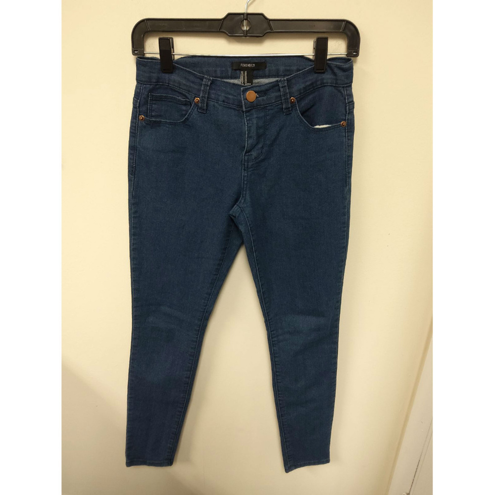 Forever 21 Women's Slim Skinny Blue Jeans Size 25